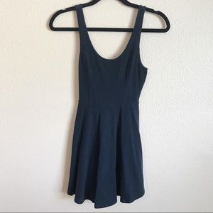 Hollister Navy Blue Skater Dress